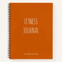 Moderne, einfache Orange Gym Workout Health Fitnes