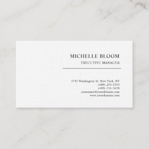 Moderne einfache professionelle minimalistische Le Visitenkarte