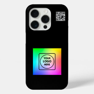 Moderne einfache QR-Code-Logo-Branding-iPhone-Hüll Case-Mate iPhone Hülle