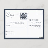Moderne, einfache QR Code UAWG Pos für Minimalisti