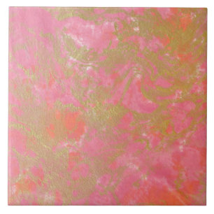 Moderne, einfache rosa Imitate Marmorplatte Fliese