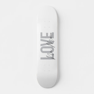 Moderne, einfache, schicke, coole Design-Liebe New Skateboard
