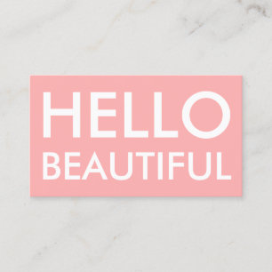 Moderne einfache schöne Visitenkarte des Rosas