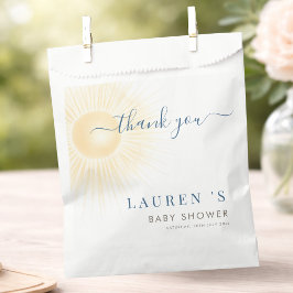Moderne einfache Sonnenschein-Sonne-Baby-Shower-Da Geschenktütchen