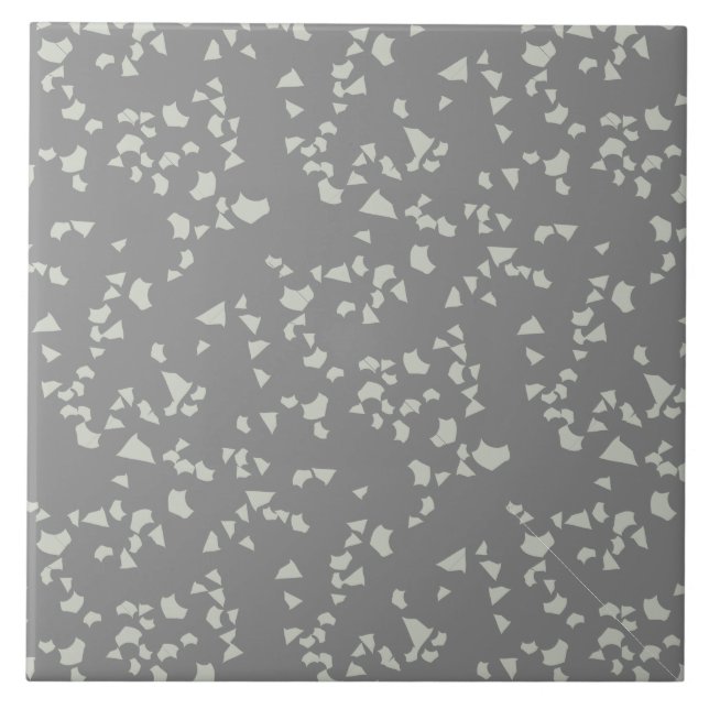Moderne, einfache Terrazzo Fliese (Vorderseite)