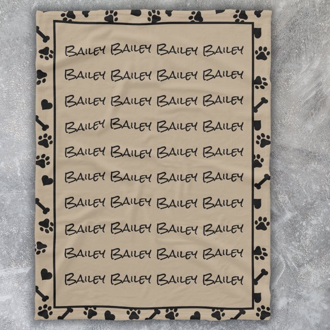 Moderne, einfache, trendige Katze für Haustiere Fleecedecke (Von Creator hochgeladen)