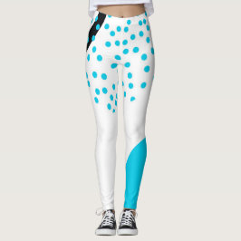 Moderne, einfache, trendige, urbane Kreisgrafik Leggings