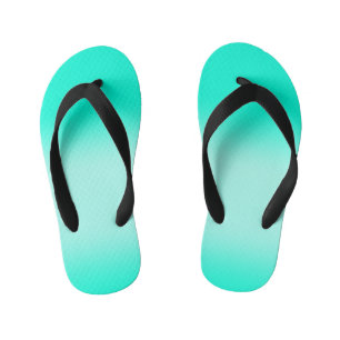 Moderne, einfache, türkisfarbene Farbe Kinderbadesandalen