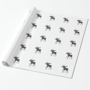 Moderne, einfache u. schöne Hand gezeichnete Geschenkpapier