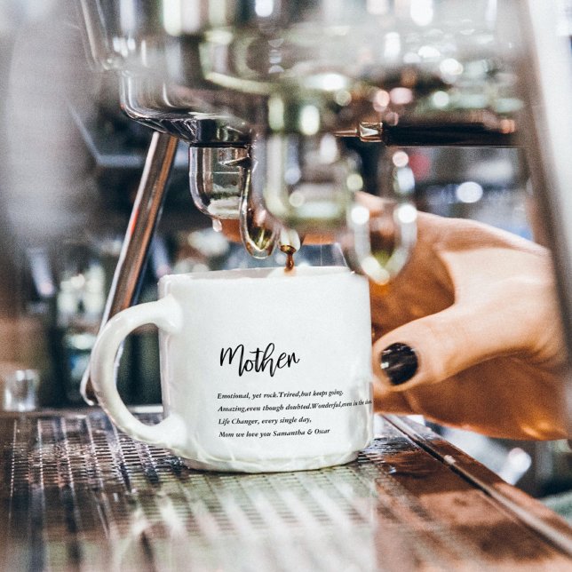 Moderne, einfache und beste Mutter je Bestes Schön Espressotasse (Von Creator hochgeladen)