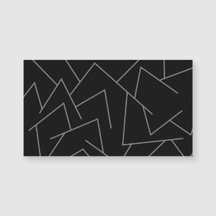 Moderne, einfache urbane, dynamische Grafiklinienm Magnetkarte