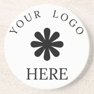 Moderne einfache weiße Marmor-Rustico-Untersetzer  Getränkeuntersetzer