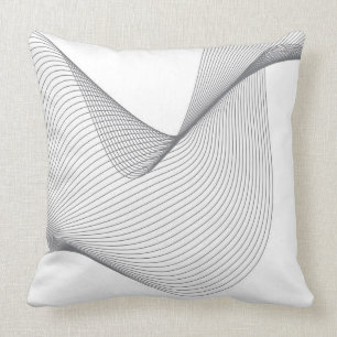 Moderne, einfache, zukunftsweisende städtische Flä Kissen