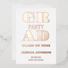 MODERNE EINLADUNG VON PARTY-FOLIEN