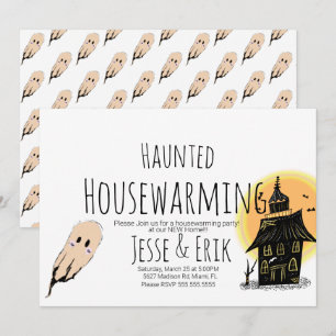 Moderne Einweihungsparty mit Gruselfaktor und Dood Einladung