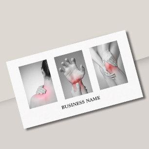 Moderne einzigartige Orthopädie für Ärzte Visitenkarte
