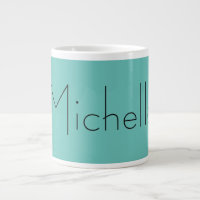 Moderne Elegant einfach blau weiß