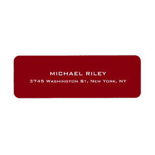 Moderne Elegant Niedlich einzigartig tief rot gefä