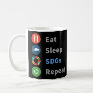 Moderne Elegant Trendy verleiht Nachhaltigkeit 203 Kaffeetasse