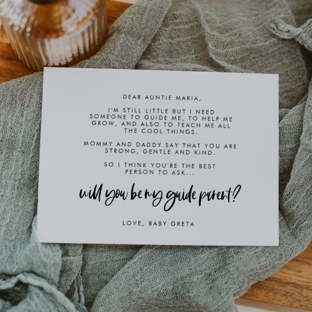 Moderne, elegante Angebotstext-Karte für den Führe Einladung (Von Creator hochgeladen)