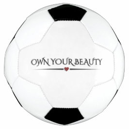 Moderne Elegante "Besitze deine Schönheit" Chic Pi Fußball