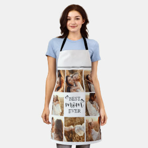 Moderne elegante beste Mutter ever individuelle Fo Schürze