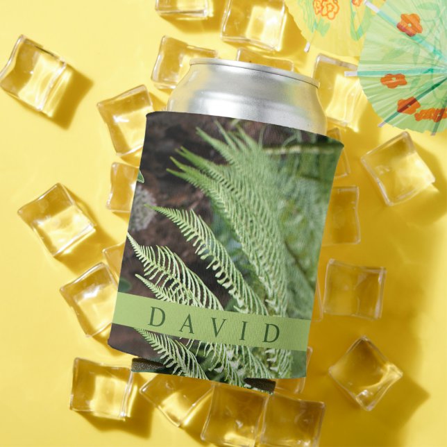 Moderne, elegante Blätter im Freien können kühler  Dosenkühler (In Situ Sommer)