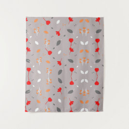 Moderne elegante Blume Tapestry Wandteppich