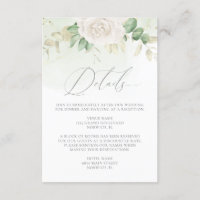 Moderne elegante Blumengärten Details zur Hochzeit