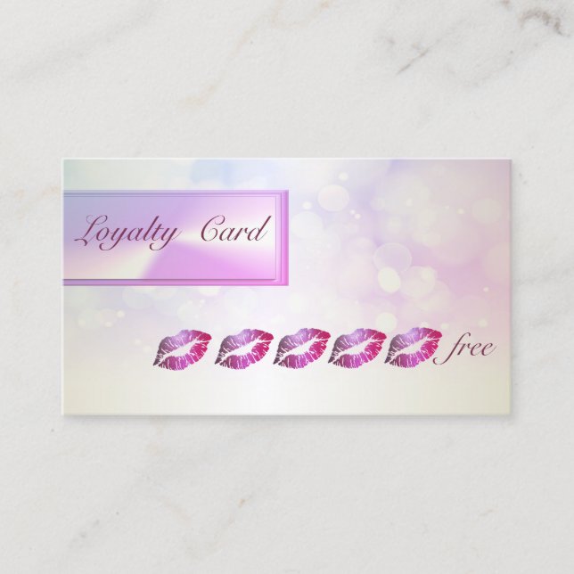 Moderne Elegante ,Bokeh,Glittery Lips Treuekarte (Vorderseite)