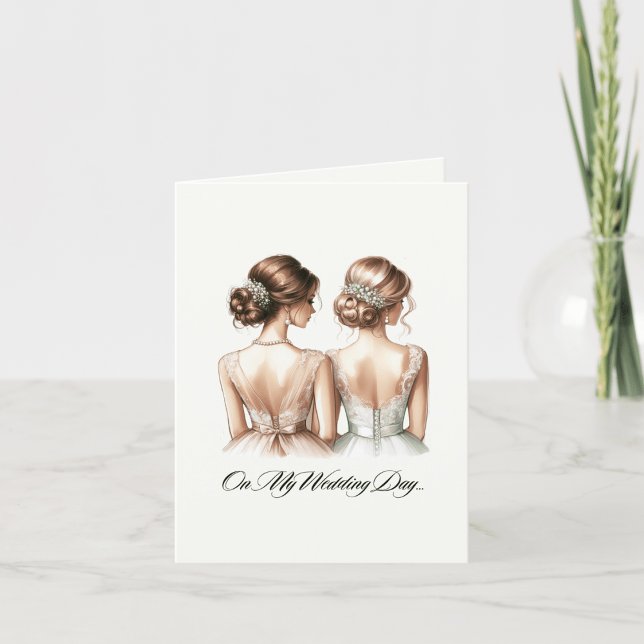Moderne elegante Bridesmaid Dankeschön Karte (Von Creator hochgeladen)