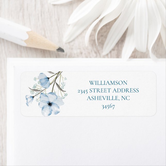 Moderne Elegante Chic Dusty Blue Wedding (Insitu)