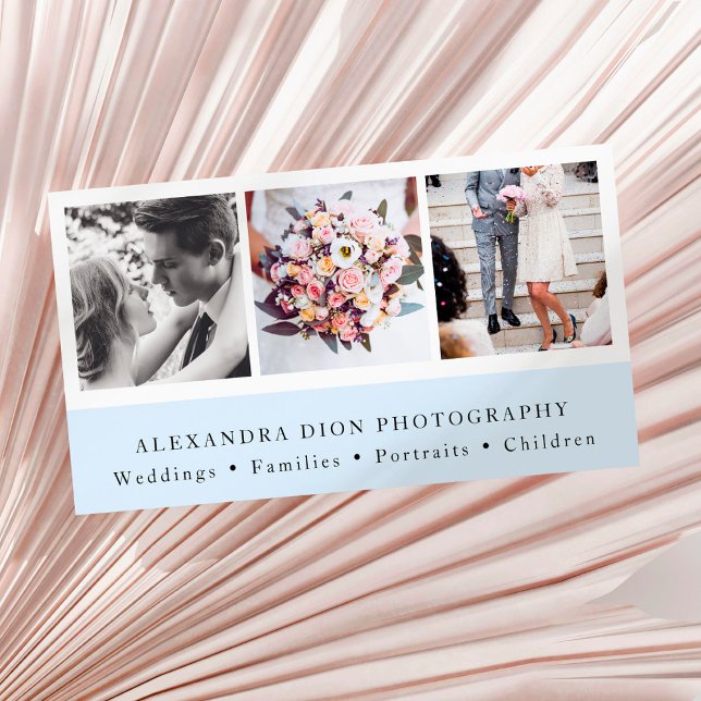 Moderne, elegante Collage Fotografie aus Foto Visitenkarte (Von Creator hochgeladen)