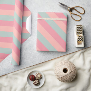 Moderne, elegante, einfache, benutzerdefinierte Vo Geschenkpapier