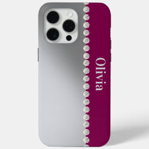 Moderne, elegante, einfache minimalistische Diaman Case-Mate iPhone Hülle