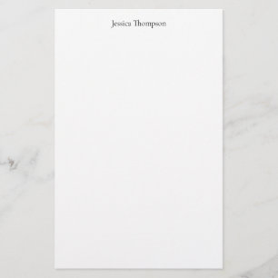 Moderne Elegante Einfache Professionelle Briefpapier