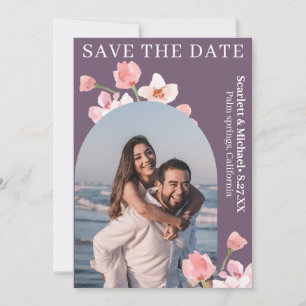 Moderne Elegante Erde Save The Date