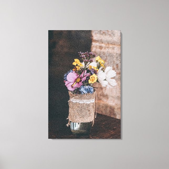 Moderne Elegante Flora Leinwanddruck (Vorderseite)