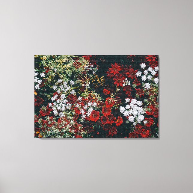 Moderne Elegante Flora Leinwanddruck (Vorderseite)