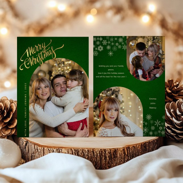 Moderne Elegante Foto Collage Weihnachten (Von Creator hochgeladen)