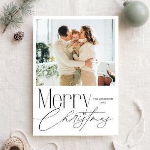 Moderne elegante Foto Weihnachten