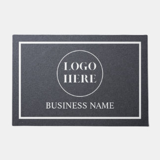 Moderne elegante Geschäft-Logo-Türmatte Fußmatte