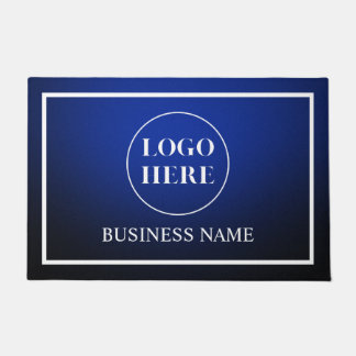 Moderne elegante Geschäfts-Logo-Türmatte Fußmatte