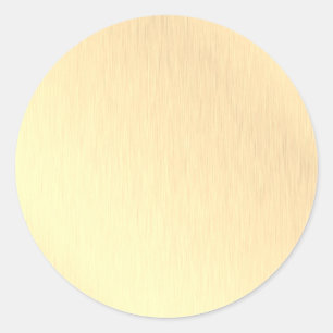 Moderne elegante glänzende falsche Gold glamouröse Runder Aufkleber