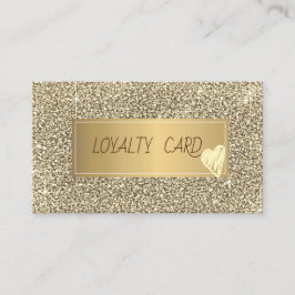 Moderne, elegante Gold Glitzer-, Rahmen-, Gold-Her Treuekarte