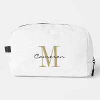 Moderne elegante goldene personalisierte Monogramm