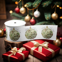 Moderne Elegante Goldene Weihnachtszeit