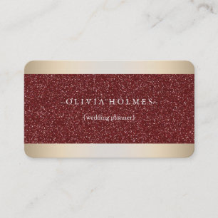 Moderne elegante Goldfolie Metall professionell Visitenkarte