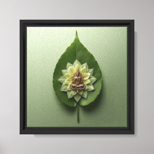 Moderne elegante Gottesdesign  Leinwanddruck