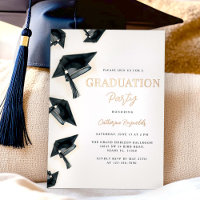 Moderne Elegante Graduierungspartei